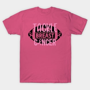 Tackle breast Cancer T-Shirt